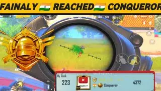 #MOJO YT.. PUBG MOBAIL SOLO RANK PUSH 🇮🇳 GAME PLAY 🇮🇳 FAINALY 🇮🇳 RICHARD CONQRORE#223 RANK