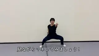 カンフー体操／動画を見ながらマネしてみよう