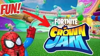 Fortnite Crown Jam Is So FUN! (Fall Guys) #fortnite #fallguys #viral 