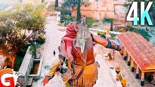 [4K] Assassin's Creed: Odyssey Alexios PRO Gameplay (Stealth/Free Roam/Abilities)