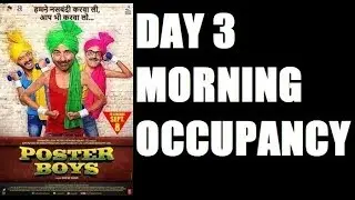 Poster Boys 3rd Day Morning Occupancy