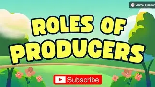 Roles of producers(plants) in ecosystem#producers consumers and decomposers@Al.learningtime