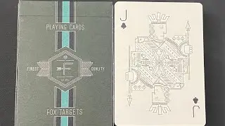 Playing Card Deck Review:  Fox Targets by EPCC and Murphy's Magic