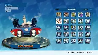 CTR Nitro Fueled All golden egg locations - How to unlock King Chicken