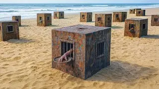 The prisoners have been kept locked in an iron box. (Box: Metaphor Movie Explained in Hindi/Urdu