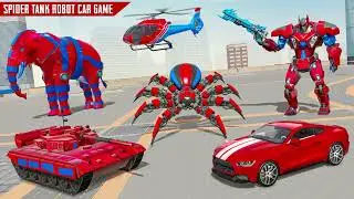 Spider Tank Robot Car Game 3d