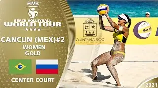 Agatha/Duda vs. Makroguzova/Kholomina - Full Match | 4* Cancun 2021 #2