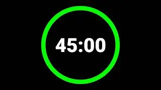 ⭕⏰ 45 MINUTES ⏱⭕ | PROGRESS CIRCLE, TIMER, CLOCK