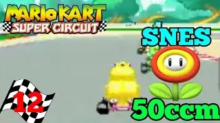 Mario Kart Super Circuit #12 50ccm Retro Feuerblumen Cup