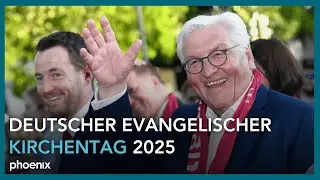 Deutscher Evangelischer Kirchentag 2025 in Hannover u.a. mit Bundespräsident Frank-Walter Steinmeier
