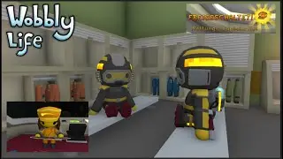 Raumschiffrettung und der Rettungs Captain Hut in Wobbly Life