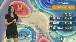 Weather forecast for THIS WEEKEND in Italy