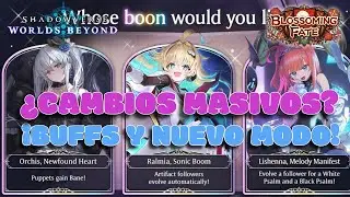 &iquest;CAMBIOS MASIVOS? Nuevo Buffs, Modo de Juego y Pase de Batalla Shadowverse Worlds Beyond