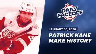 Patrick Kane Makes History & Why Can&rsquo;t Canada Fix Their Goaltending Problem? | Daily Faceoff Live