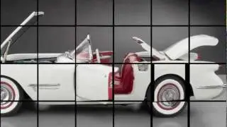The Danbury Mint Presents the Limited Edition 1953 EX122 Corvette Concept Car