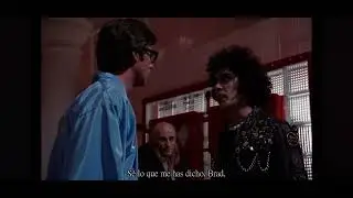 Rocky Horror Picture Show (1975) Frank gets mad at Riff Raff scene