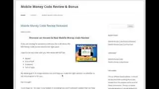 Mobile Money Code Review (Unbiased Review)