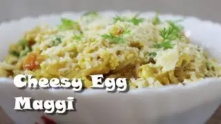 Cheesy Egg Maggi | Masala Maggi with a Surprise Twist