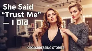 Wife Feminized Her Husband at the Salon! – A Crossdressing MtF Transformation Journey. A TG TF Story