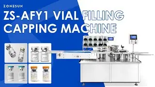 ZONESUN ZS-AFY1 Compact Automatic Peristaltic Pump Vial Filling and Capping Machine
