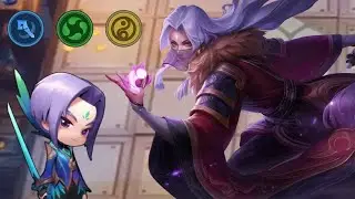 LUO YI + LING 1 AUTO WIN !! MAGIC CHESS MLBB