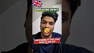 UK🇬🇧 YOUTH MOBILITY VISA BALLOT RESULTS 2025 ARE OUT! #uk #shorts #short #shortvideo #students #visa