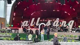ALLSÅNG PÅ SKANSEN (Repet) KAJ & Pernilla Wahlgren. Måndag 23 juni 2025