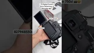 OFFER 🤩📸 Canon 750d With 18-55 Kit Lens | Second Hand Camera Market | Old Dslr Camera Shop 📸📍