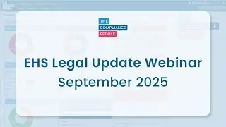 EHS Legal Update Webinar - September 2025