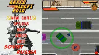 GTA: Советская Россия JAVA ИГРА [Советские автомобили и Музыка!]