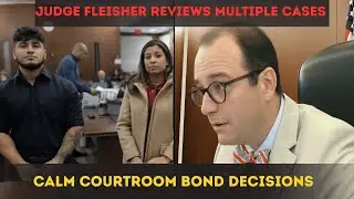 Judge Fleisher&rsquo;s Courtroom DWI, Street Racing, Weapons & Bond Hearings  Calm Proceedings