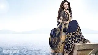 Top 18 Designer Drishyam Movie Sarees-India-2015