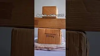 Meesho Home Decor Unboxing | Aesthetic Room Finds Under ₹300! 🌸🪴 #shorts #unboxing #meesho #decor