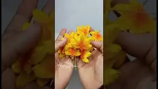 maple tree on storage pot pipe cleaners #fuzzywireflowers #handcraft #diy #bungakawatbulu #kerajinan