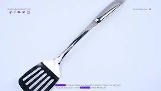 Stainless Steel Frying Pan Spatula , Light , Easy To Clean ,Easy To Use, Durable