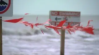 Galveston Prep For Possible Tropical Storm Francine
