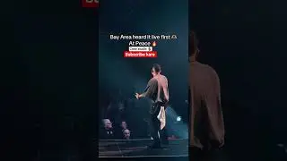 at peace 1st time live performance LA live show karan aujla #karanaujla #gabru song