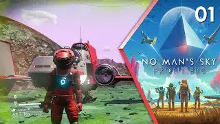 No Man's Sky Frontiers - New Player Experience // The Planet Is Trying To Kill Me // Episode 1