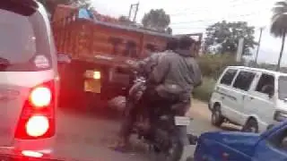 Bangalore traffic in Gottigere - Bannerghatta road