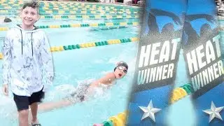 🏊 FIRST SWIM MEET COMPETITION EVER 🏅🏅 DOUBLE 1ST PLACE WINS! | FALL SEASON 2018 | PROUD MOM VLOG