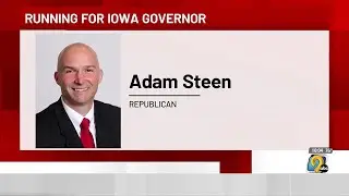 Former Iowa administrator Adam Steen announces GOP campaign for governor