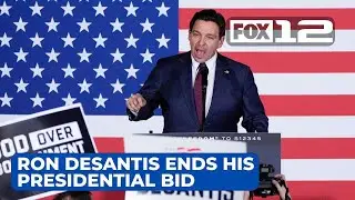 Ron DeSantis ends his presidential bid before New Hampshire after falling far short of Trump