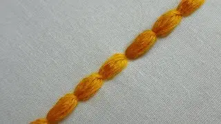 Granitos stitch,basic hand embroidery tutorial