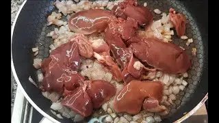 chicken livers / cook them like this / easy chicken livers