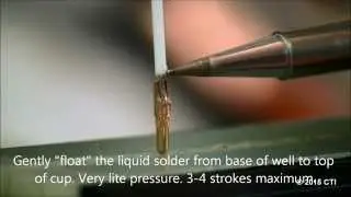 Professional Gold Cup Soldering - IPC Class 3