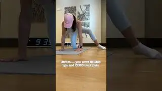 One Move For Flexible Hips And Zero Back Pain Over 50 #HipPain#BackPain #HipExercise #Over50#Fitness