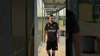 As&iacute; suena cuando entro a la cancha 💆🏻⚽️