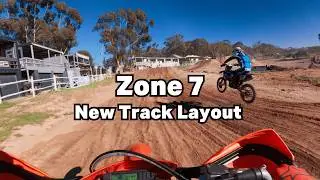 2026 Track Layout | Zone 7 Motocross Track | Raw Video
