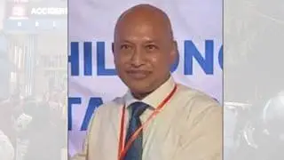 Khlad kyndit u MP ka Shillong u Dr Ricky Syngkon ba kyllon ha ka por ialehkai phutbol