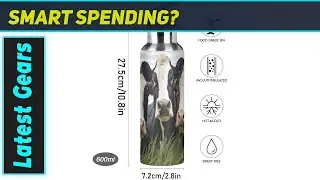 Бутылка Blueangle Three Cows: удивительная станция для питья из нержавеющей стали!